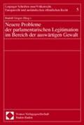 Geiger |  Neuere Probleme der parlam. Legitimation | Buch |  Sack Fachmedien