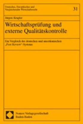 Kragler | Kragler, J: Wirtschaftsprüfung | Buch | 978-3-8329-0173-8 | sack.de