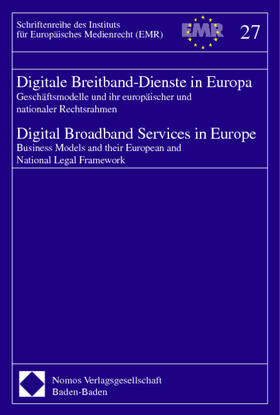 Institut für Europäisches Medienrecht e.V. (EMR) | Digitale Breitband-Dienste | Buch | 978-3-8329-0176-9 | sack.de