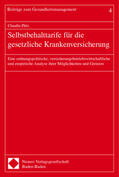 Pütz |  Pütz, C: Selbstbehalttarife für die gesetzliche Krankenversi | Buch |  Sack Fachmedien