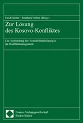 Reiter / Selten |  Zur Lösung des Kosovo-Konfliktes | Buch |  Sack Fachmedien