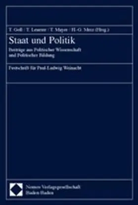 Goll / Leuerer / Mayer |  Staat und Politik | Buch |  Sack Fachmedien