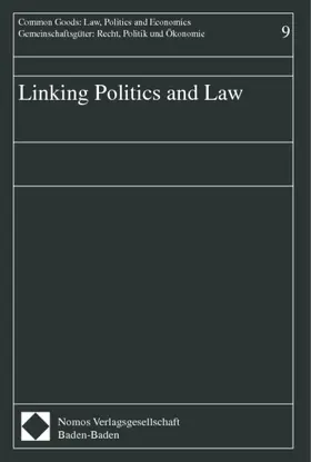 Engel / Héritier |  Linking Politics and Law | Buch |  Sack Fachmedien