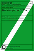  Das Monopol der GEMA | Buch |  Sack Fachmedien