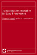 Knippel |  Verfassungsgerichtsbarkeit im Land Brandenburg | Buch |  Sack Fachmedien