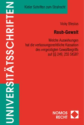 Blesius |  Raub-Gewalt | Buch |  Sack Fachmedien