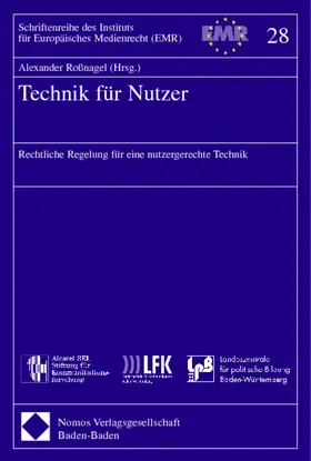 Roßnagel |  Technik für Nutzer | Buch |  Sack Fachmedien