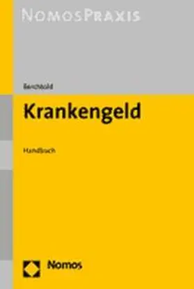  Krankengeld | Buch |  Sack Fachmedien