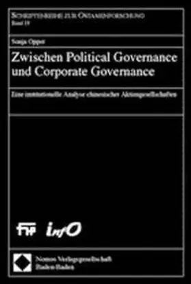Opper |  Zwischen Political Governance und Corporate Governance | Buch |  Sack Fachmedien