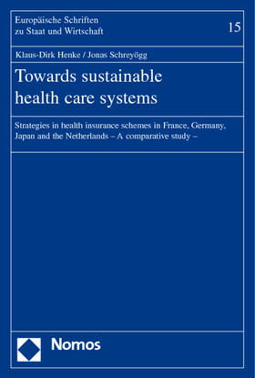 Henke / Schreyögg | Towards sustainable health care systems | Buch | 978-3-8329-0934-5 | sack.de