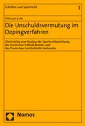 Eufe | Eufe, T: Dopingverfahren | Buch | 978-3-8329-0989-5 | sack.de