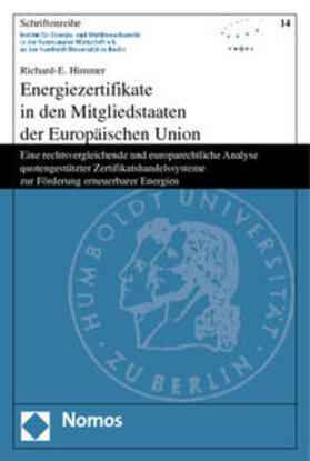 Himmer | Himmer: Energiezertifikate | Buch | 978-3-8329-1016-7 | sack.de