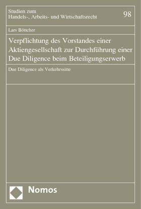 Böttcher | Böttcher: Verpflichtung des Vorstandes | Buch | 978-3-8329-1080-8 | sack.de