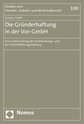 Die Gründerhaftung in der Vor-GmbH | Buch | 978-3-8329-1142-3 | sack.de