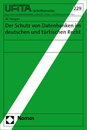 Schutz von Datenbanken im deutschen und türkischen Recht | Buch |  Sack Fachmedien