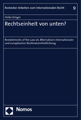 Krueger, H: Rechtseinheit von unten? | Buch | 978-3-8329-1150-8 | sack.de