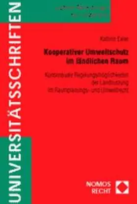 Exler |  Kooperativer Umweltschutz im ländlichen Raum | Buch |  Sack Fachmedien