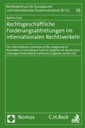  Rechtsgeschäftliche Forderungsabtretungen im internationalen | Buch |  Sack Fachmedien
