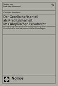 Bornhorst |  Bornhorst, C: Gesellschaftsanteil als Kreditsicherheit | Buch |  Sack Fachmedien
