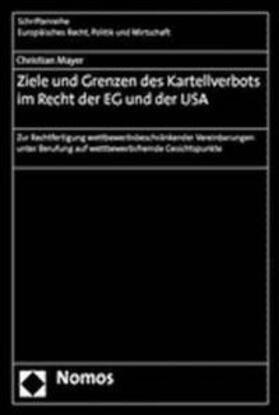 Ziele und Grenzen des Kartellverbots im Recht der EG | Buch | 978-3-8329-1257-4 | sack.de