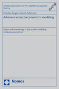 Dreger / Galler |  Advances in macroeconometric modeling | Buch |  Sack Fachmedien