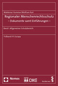 Hummer / Karl |  Dokumente zum region. Menschenrechtsschutz 1 | Buch |  Sack Fachmedien