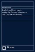 Wienbracke |  English and Scots trusts under the German Inheritance and Gift Tax Act (ErbStG) | Buch |  Sack Fachmedien