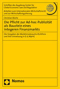 Büche |  Büche, C: Pflicht zur Ad-hoc-Publizität als Baustein | Buch |  Sack Fachmedien