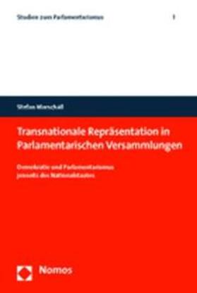 Marschall | Marschall: Transnationale Repräsentation in Parlamentarismus | Buch | sack.de