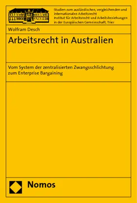 Desch |  Arbeitsrecht in Australien | Buch |  Sack Fachmedien