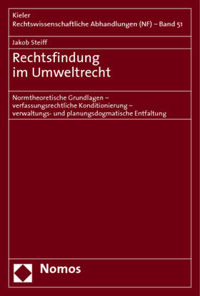 Steiff | Steiff, J: Rechtsfindung im Umweltrecht | Buch | sack.de