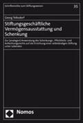  Tolksdorf, G: Stiftungsgesch. Vermögensausstattung/Schenkung | Buch |  Sack Fachmedien