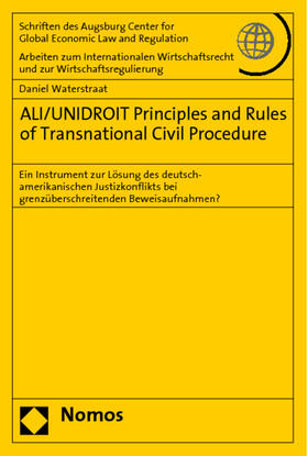 Waterstraat | Waterstraat, D: ALI/UNIDROIT Principles and Rules | Buch | 978-3-8329-1715-9 | sack.de