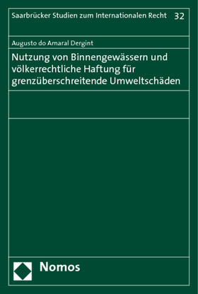 DiAmaral Dergint / Dergint | Amaral Dergint: Nutzung von Binnengewässern | Buch | 978-3-8329-1734-0 | sack.de