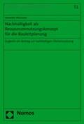  Wieneke: Nachhaltigkeit Ressourcennutz. Bauleitplanung | Buch |  Sack Fachmedien