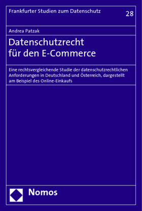 Patzak | Patzak, A: Datenschutzrecht für den E-Commerce | Buch | 978-3-8329-1771-5 | sack.de