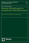 Czybulka |  Aktuelle Umsetzung im europäischen Naturschutzrecht | Buch |  Sack Fachmedien