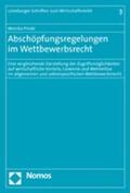 Pinski |  Pinski, M: Abschöpfungsregelungen im Wettbewerbsrecht | Buch |  Sack Fachmedien
