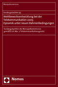 Monopolkommission |  Wettbewerbsentwicklung bei der Telekommunikation 2005 | Buch |  Sack Fachmedien