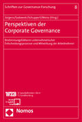 Jürgens / Sadowski / Schuppert |  Perspektiven der Corporate Governance | Buch |  Sack Fachmedien