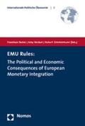 Torres / Verdun / Zimmermann |  EMU Rules: The Political and Economic Consequences of Europe | Buch |  Sack Fachmedien