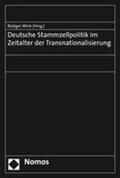 Wink |  Deutsche Stammzellpolitik | Buch |  Sack Fachmedien