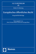 Scheuing / Müller-Graff / Ritzer |  Scheuing, D: Europäisches öffentliches Recht | Buch |  Sack Fachmedien