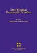 Brünneck / Fraenkel / Buchstein |  Ernst Fraenkel - Gesammelte Schriften 5 | Buch |  Sack Fachmedien