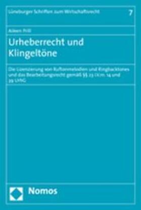 Prill | Urheberrecht und Klingeltöne | Buch | 978-3-8329-2172-9 | sack.de