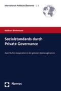 Biedermann |  Sozialstandards durch Private Governance | Buch |  Sack Fachmedien