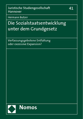 Butzer | Die Sozialstaatsentwicklung unter dem Grundgesetz | Buch | 978-3-8329-2286-3 | sack.de