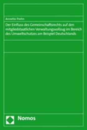 Prehn | Prehn, A: Einfluss des Gemeinschaftsrechts auf den mitglieds | Buch | 978-3-8329-2304-4 | sack.de