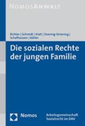 Richter / Schmidt / Klatt |  Sozialen Rechte der jungen Familie | Buch |  Sack Fachmedien