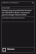 Heidler |  Besteuerung von juristischen Personen des öffentlichen Rechts und privaten gemeinnützingen Körperschaften | Buch |  Sack Fachmedien